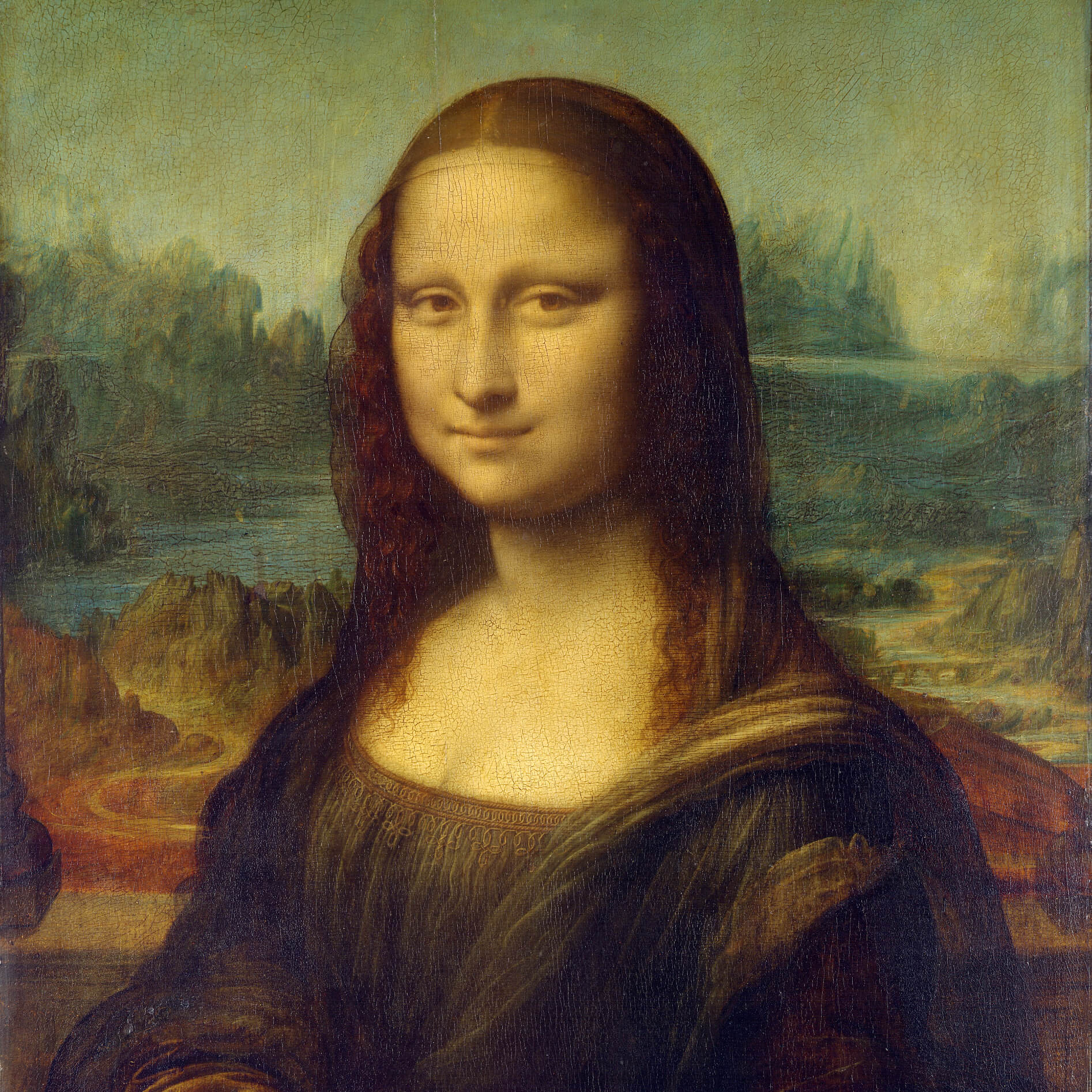 The Mona Lisa golden ratio