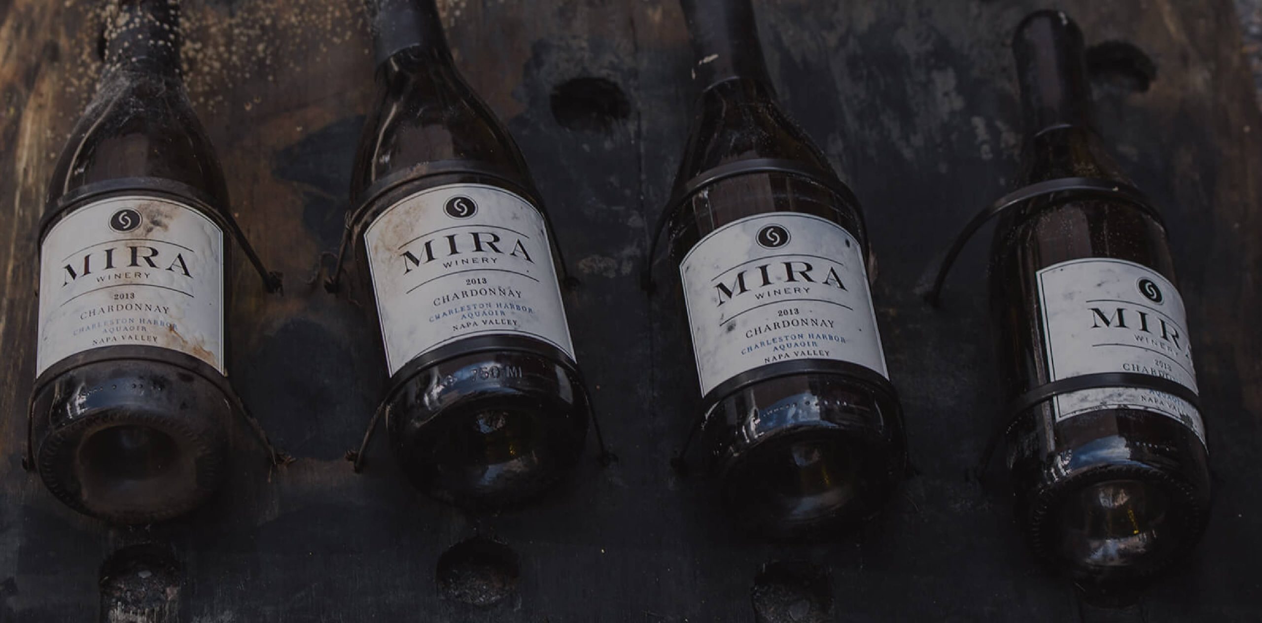 Bottles from Mira Winery
