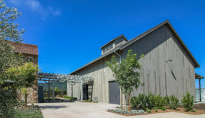 The Mira Winery seen from the rear