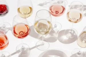 Rose Wine, White Wine, Mira Winery, glass of wine